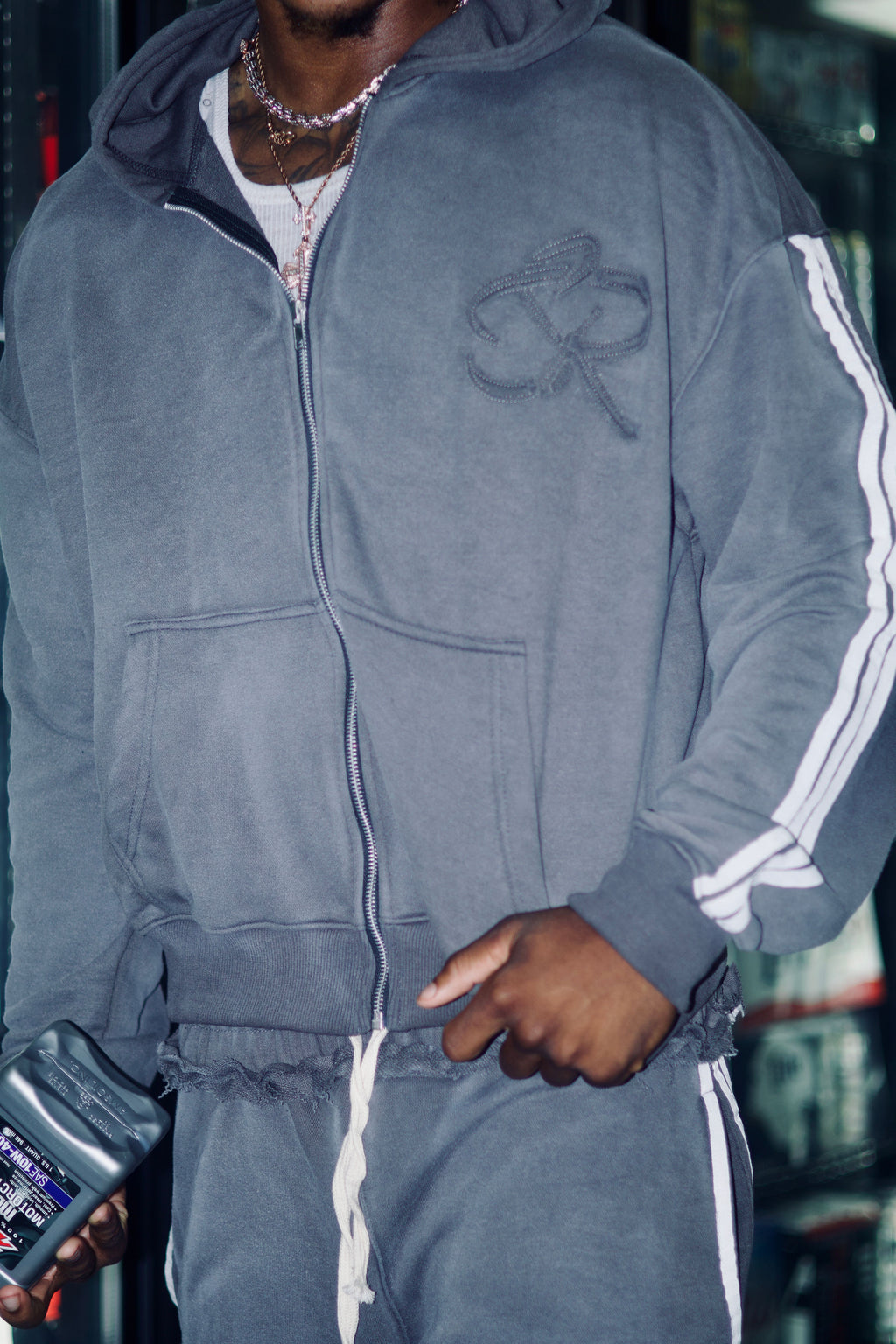 Saint Richux "Raw Cut Wash" Sweatsuit
