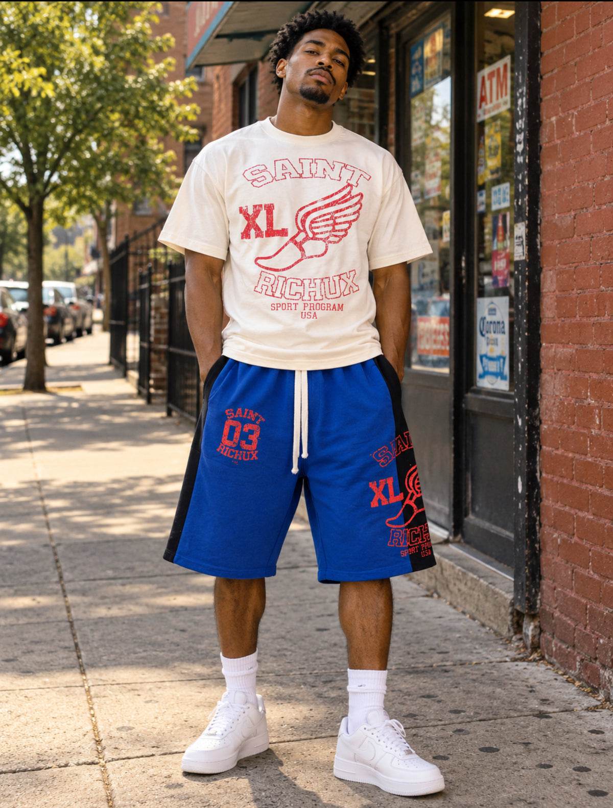 Saint Richux "Fleet Graphic" Short Set